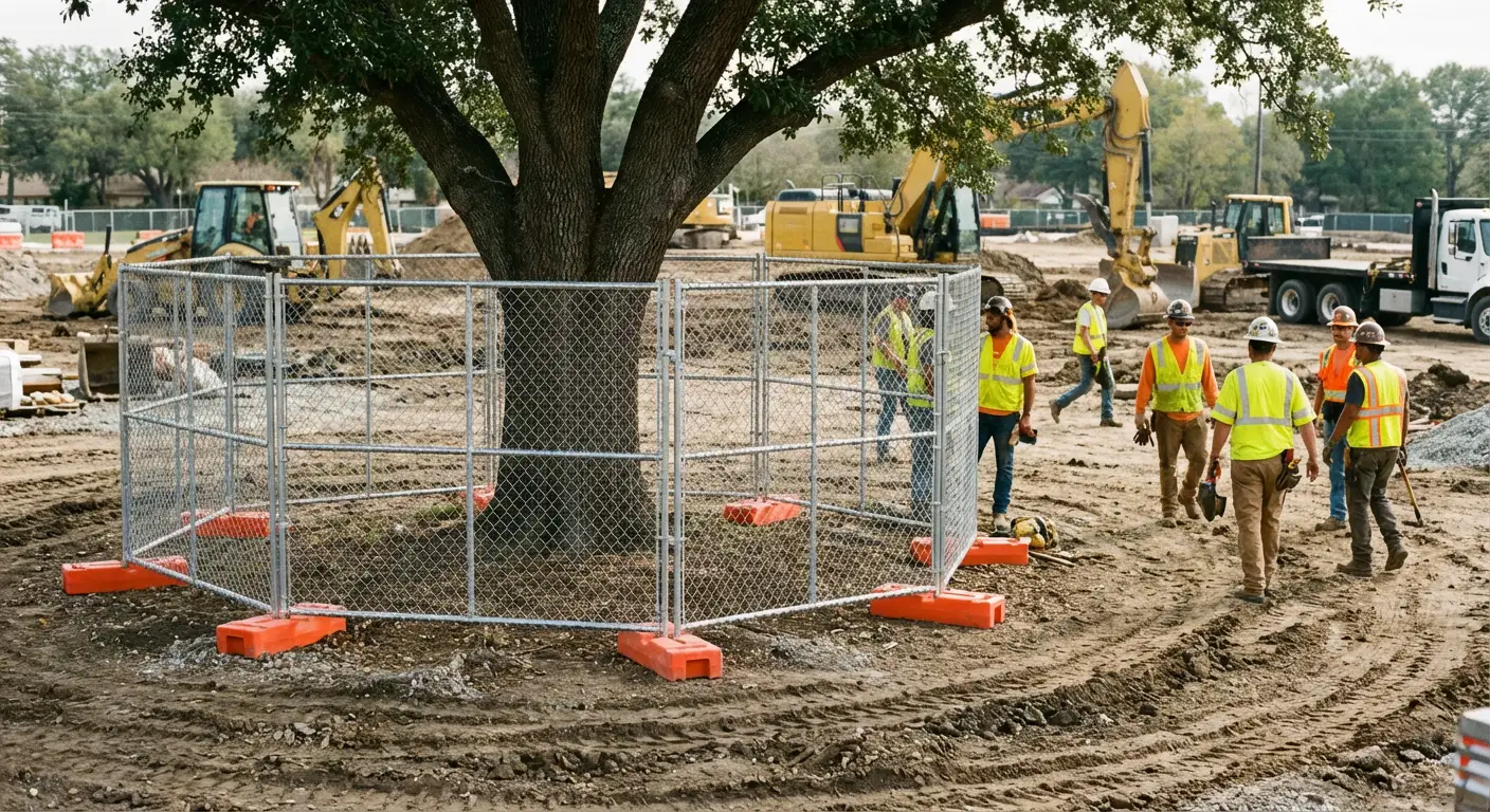 Tree Protection Zone Technical Specs in Apopka, FL