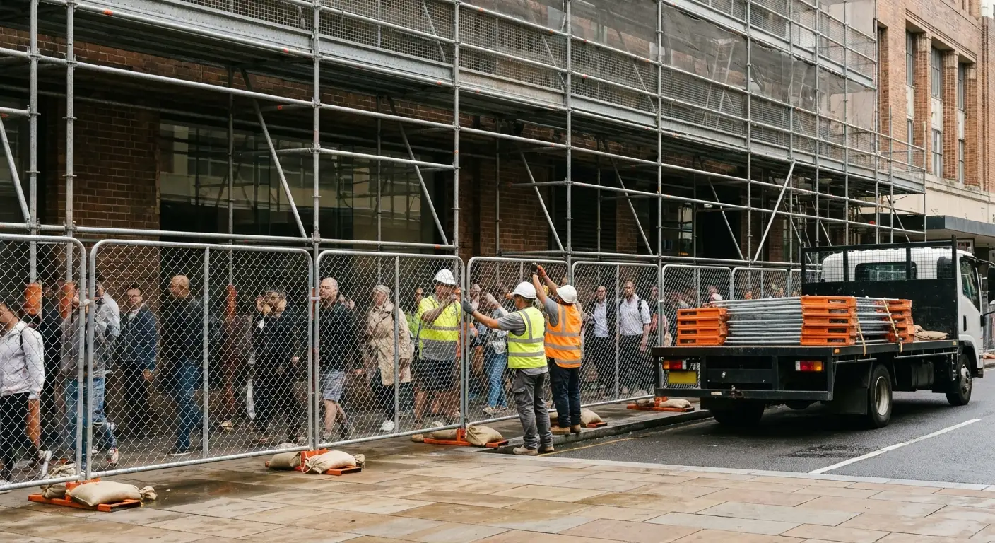 Retail Renovation Safety Zones in Apopka, FL