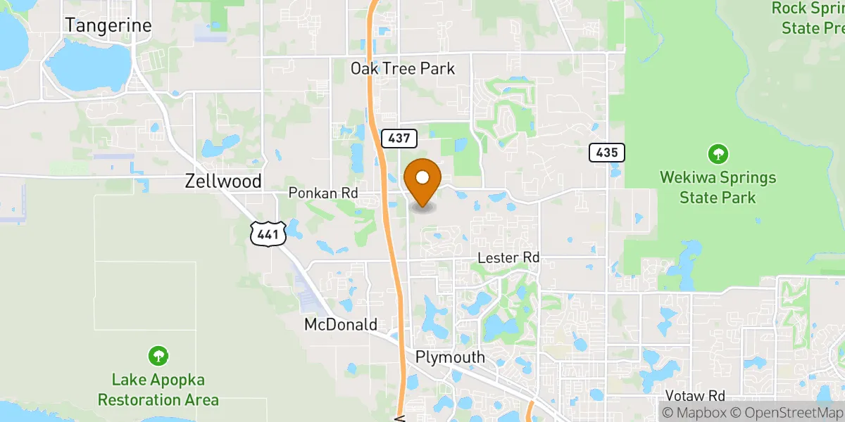  neighborhood map in Apopka, FL