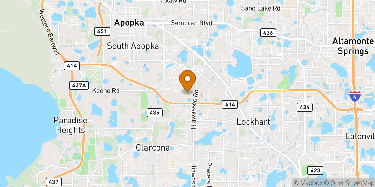  neighborhood map in Apopka, FL