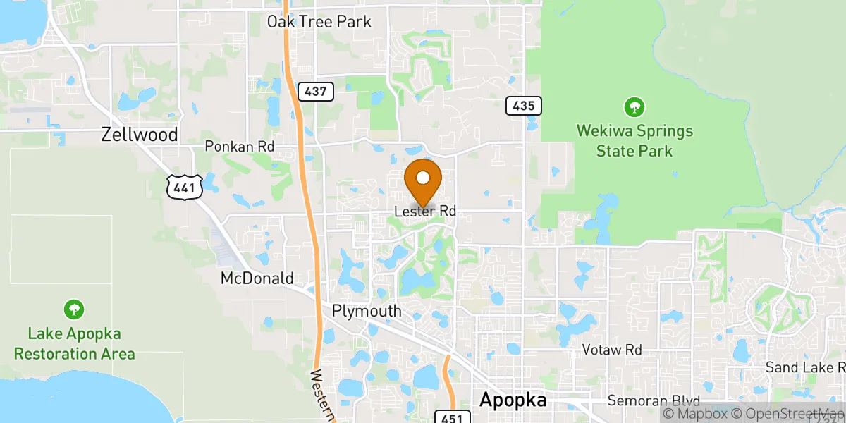  neighborhood map in Apopka, FL