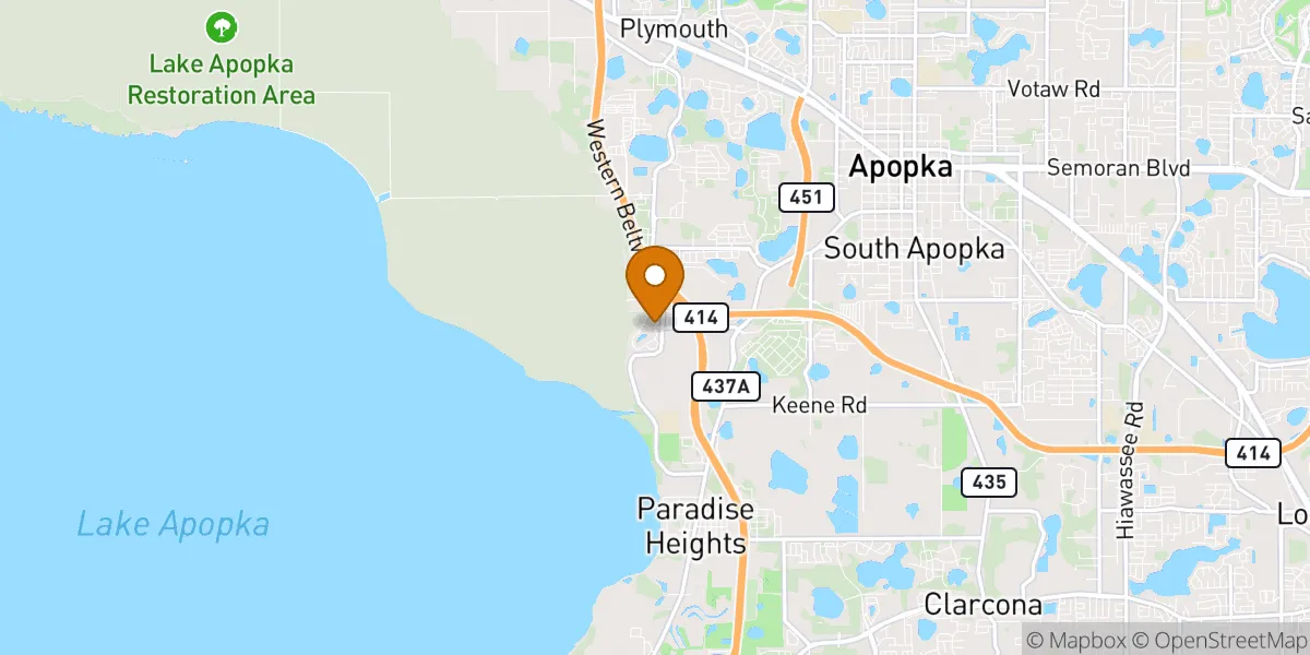  neighborhood map in Apopka, FL