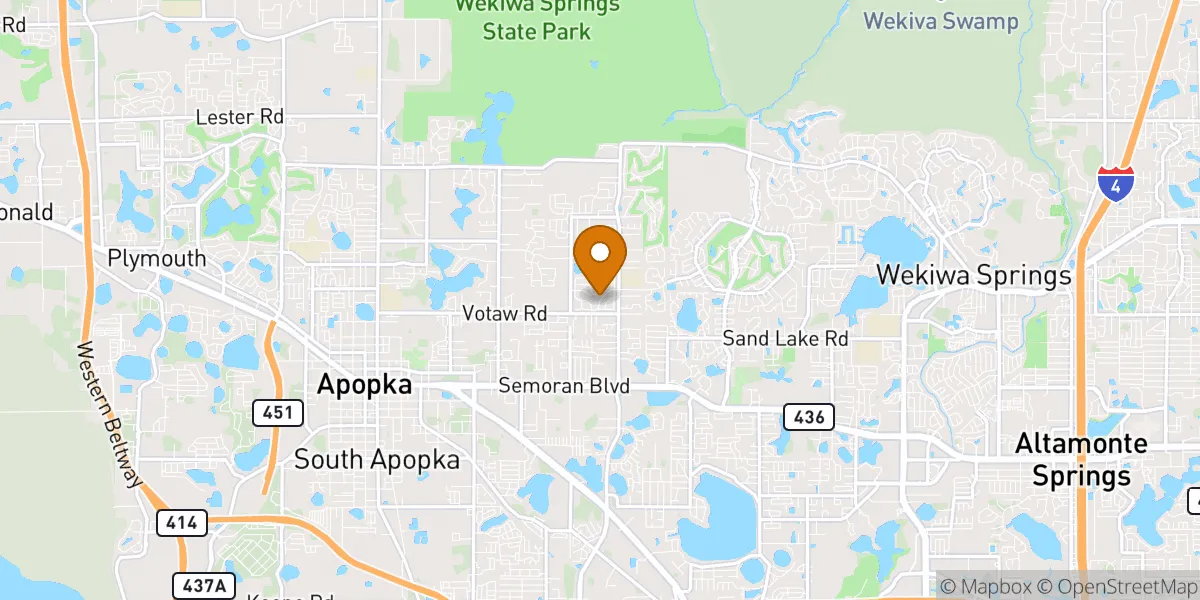 neighborhood map in Apopka, FL